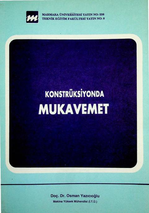 Konstrüksiyonda Mukavemet